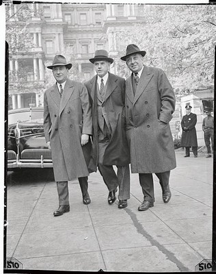 The heads three steel companies owning captive coal mines are pic- 1941 Photo