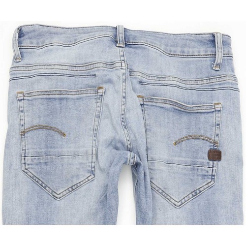 Pantalones de mezclilla ajustados azules G-Star D-Staq para hombre W29 L30 (81399) - Imagen 4 de 5
