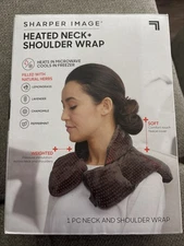 Heated Neck and Shoulder Wrap by Sharper Image Hot and Cold