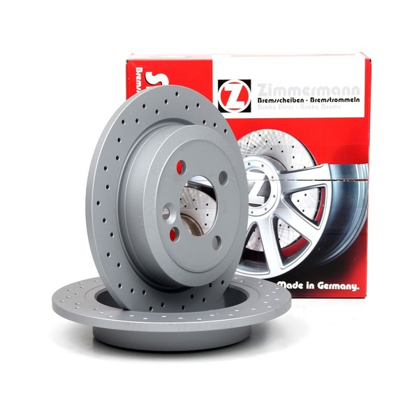 Zimmermann Sport Bremsscheiben Ø 259Mm FüR Mini R50 R53 R56 R55 R52 R57 Hinten-image
