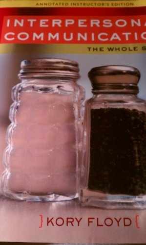 Interpersonal Communication - Paperback, by Floyd Kory - Acceptable - Imagen 1 de 2