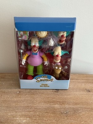Simpsons Super 7 Ultimates Krusty The Clown Figure NEW IN BOX