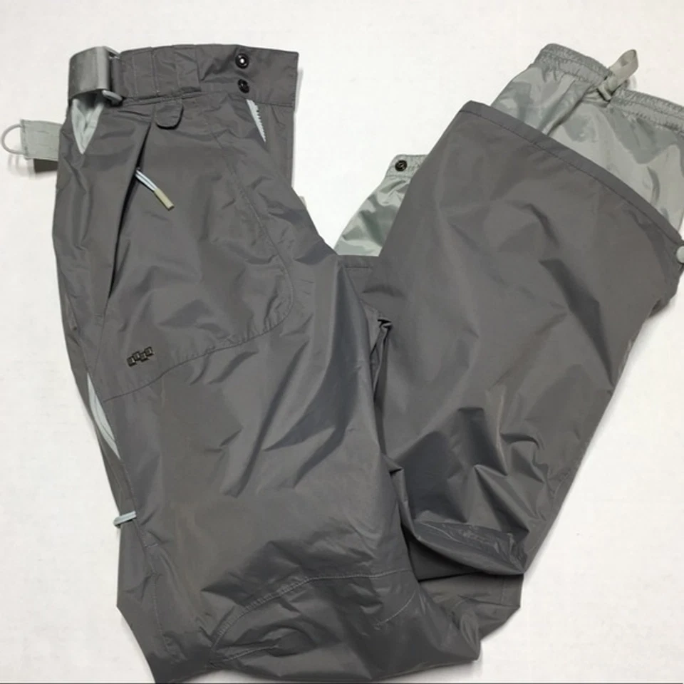 Pantalones grises impermeables de snowboard artesanal Foursquare XS NUEVOS SIN ETIQUETAS Foto 4 de 4