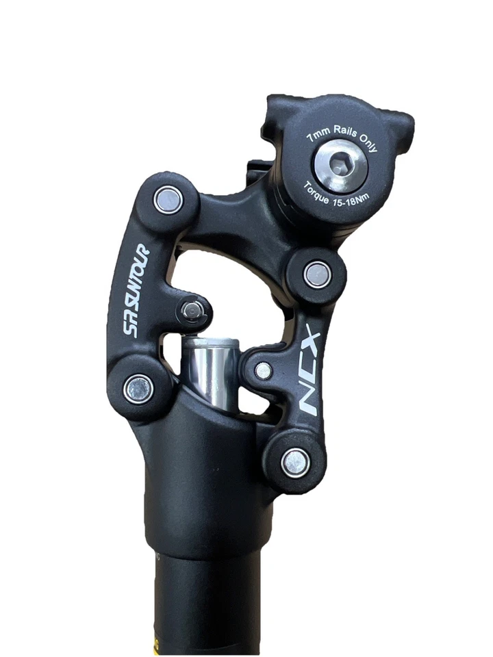 SR Suntour SP25-NCX Parallelogramm Feder-Sattelstütze 31,6mm 350mm 65-95kg - Bild 4 von 4