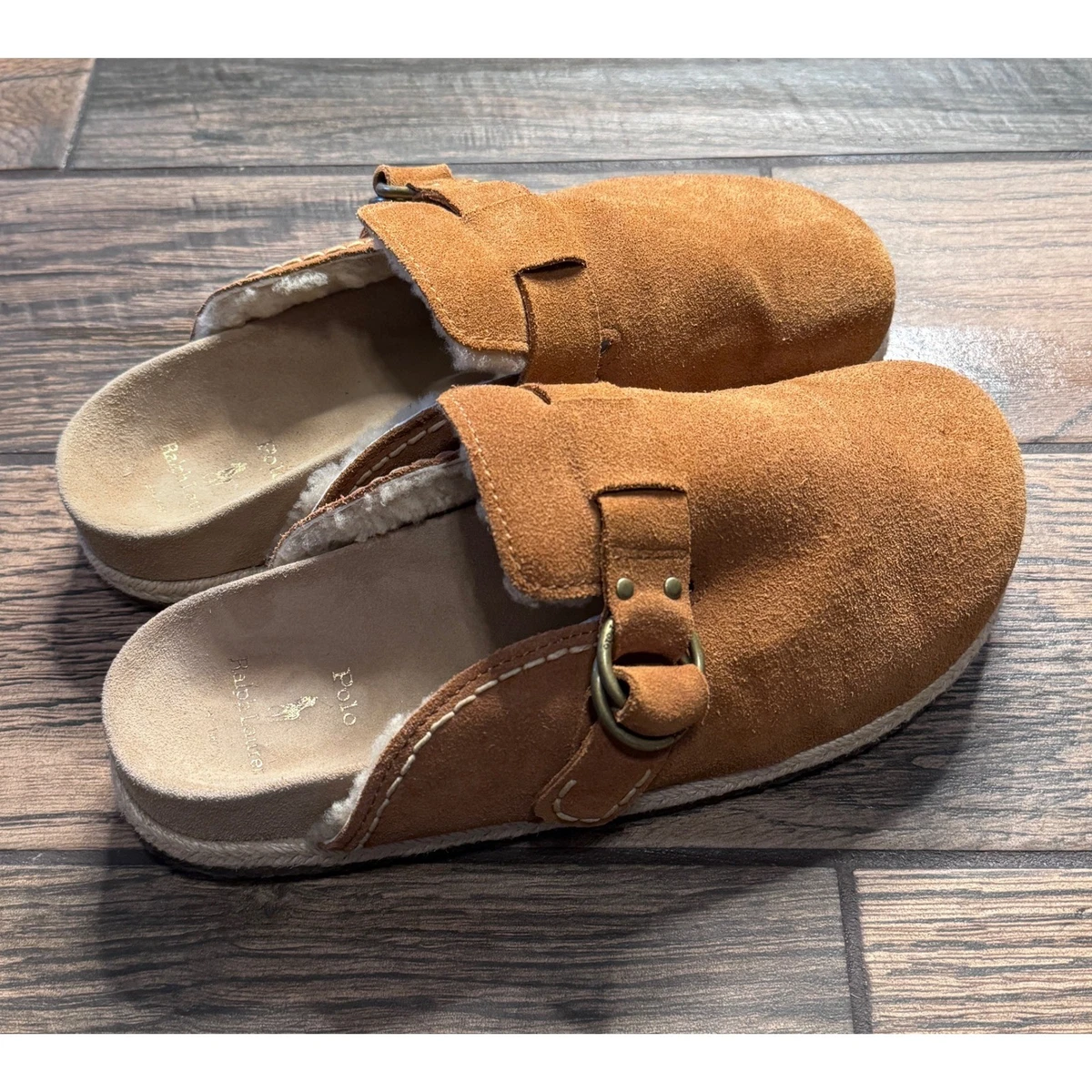 Polo Ralph Lauren Brown Slippers for Men for sale | eBay display picture 2