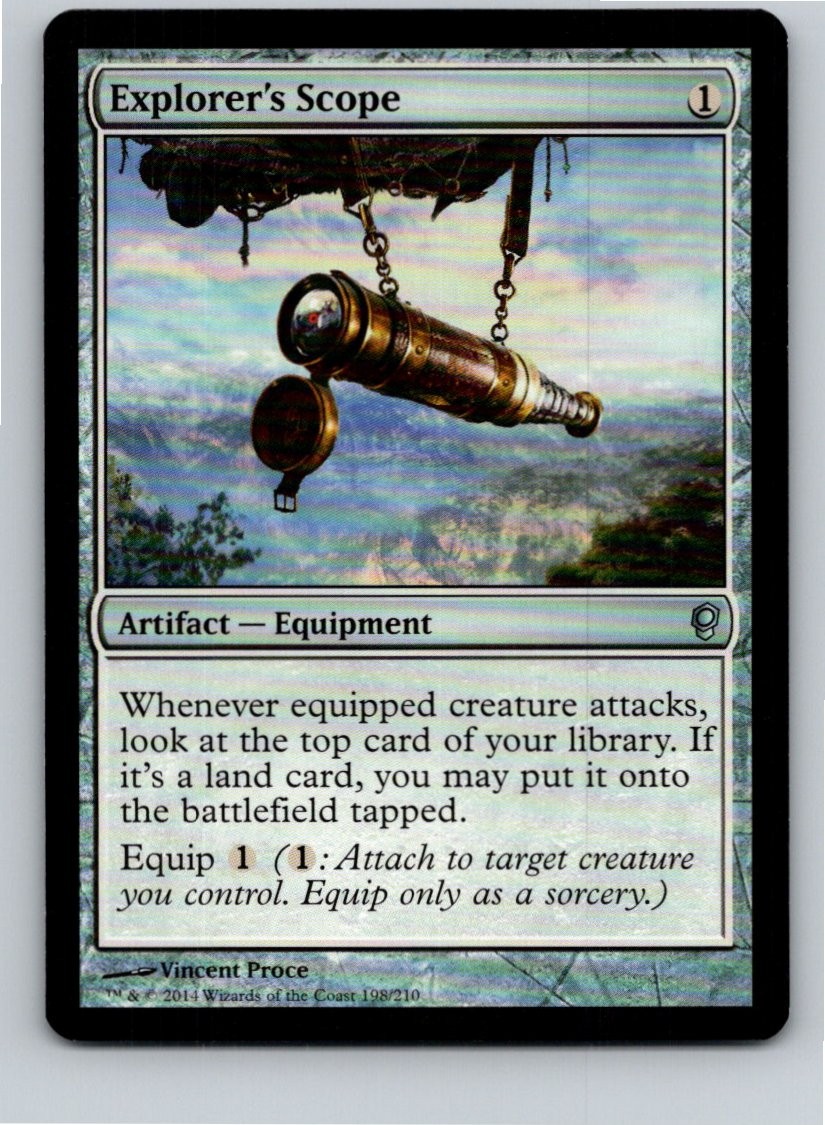 Magic the Gathering Explorer's Scope Conspiracy MTG Free Shipping!