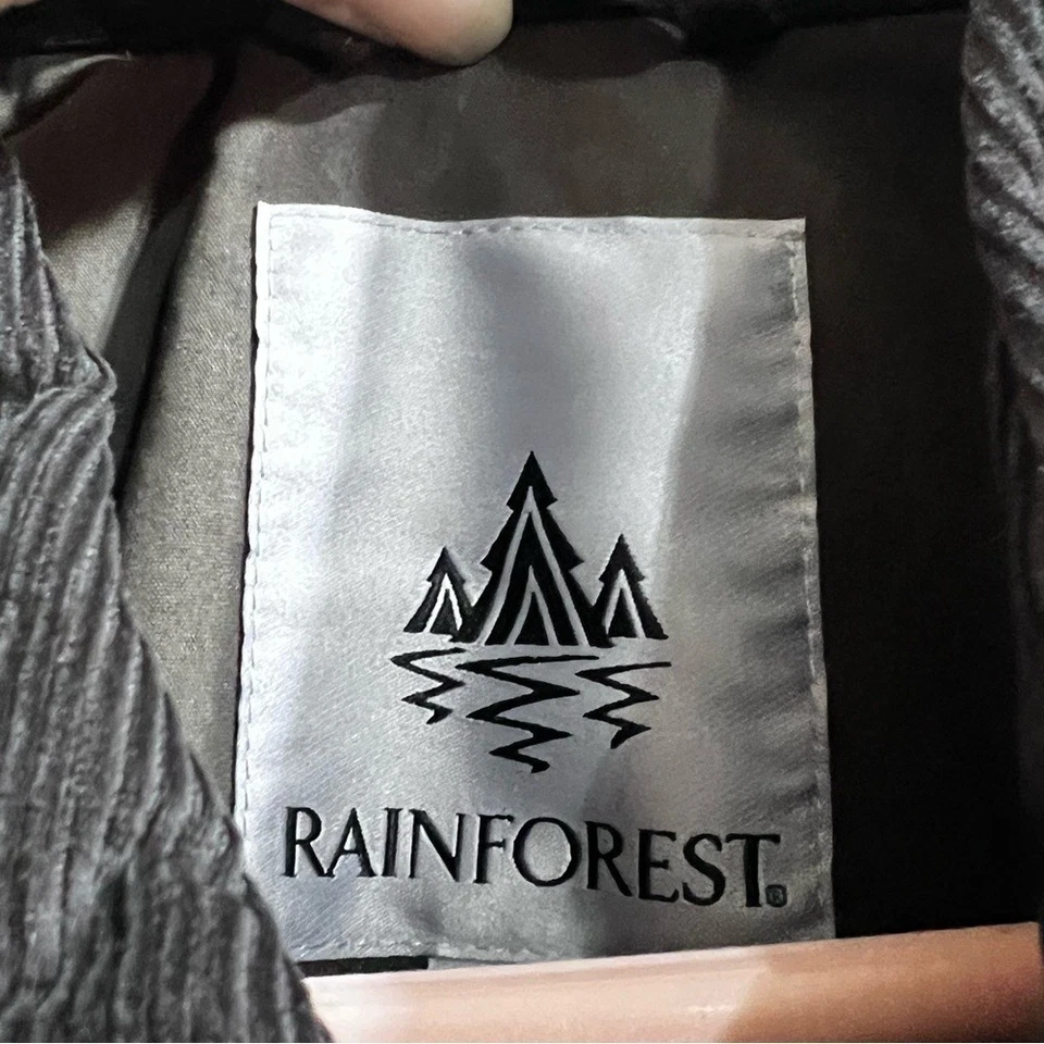 Chaqueta Rainforest Lux Recubierta Algodón Todo Clima Explorador Hombre Talla Grande Marrón Foto 4 de 4