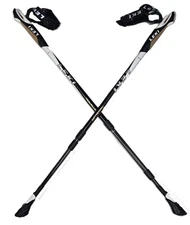 LEKI Nordic Walking Smart Traveler Carbon Walking Stick Adjustable 90cm130cm