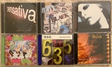 6 CD LOT INDIE BLACK 47 SKYLASH CHANNELSURFERS PENSATIVA DAG GOLD CIRCLES ROCK