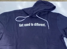 The Chosen Hoodie Unisex 3X “Get Used To Different”  Graphic Sweatshirt