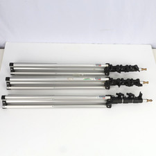 Manfrotto Bogen 3333 Aluminum Light Stand - Lot of 3 - Used, Fully Working
