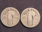 2 Standing Liberty Quarter Dollars 1929 & ?