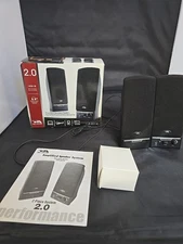 Cyber Acoustics CA-2014 2.0 Speaker System - 4 W RMS - Black 