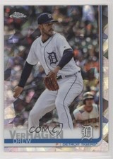2019 Topps Chrome Sapphire Edition Drew VerHagen #586 1b3