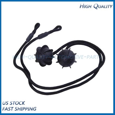 2x Rear Parcel Shelf String Cord For Volkswagen Golf MK6 MK7 GTI 1K6863447A