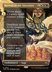 Revival of the Ancestors (Borderless) #389 Tarkir: Dragonstorm