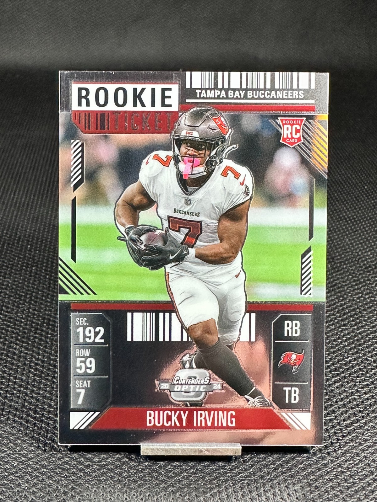 2024 Contenders Optic  BUCKY IRVING  RC Rookie Ticket  #67