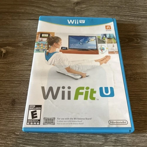 Wii Fit U Nintendo Wii U Game Disc Tested Working