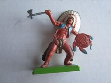 Undated Britains Ltd. Deetail Plastic/Metal Base Indian Warrior