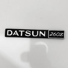 Datsun 260z Dashboard Badge Emblem In Metal