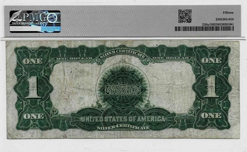 1899 BLACK EAGLE LINCOLN GRANT USA SILVER CERTIFICATE NOTE CHOICE FINE FIFTEEN - Image 2 of 2
