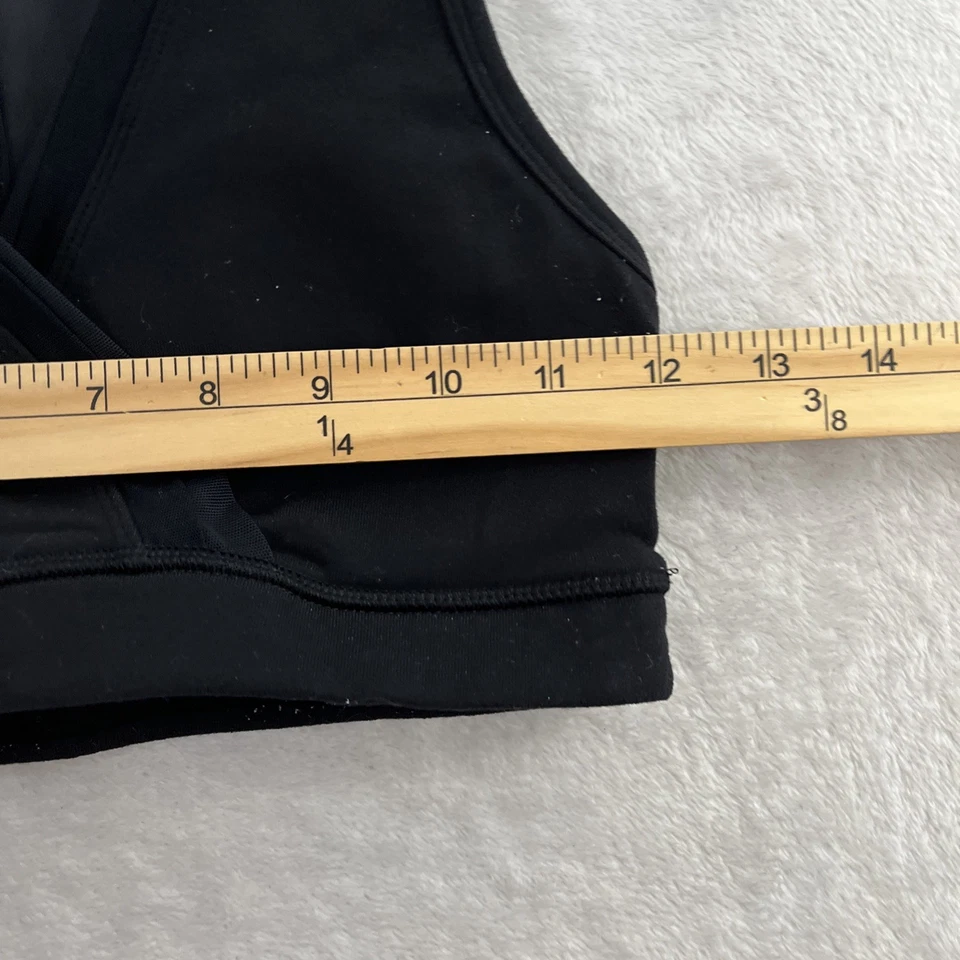 Lululemon Womans Sports Bra Black Solid Small Sleeveless Racerback Pullover - Image 3 of 4