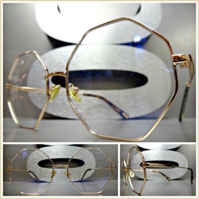 octagon shape glasses