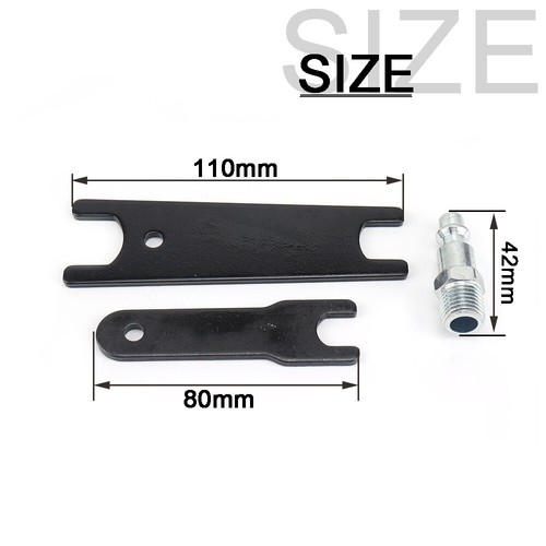 1/4" Mini Air Cut Off Tool Right Angle Grinder Cutter Tools + 2" Grinding Discs - Picture 3 of 10