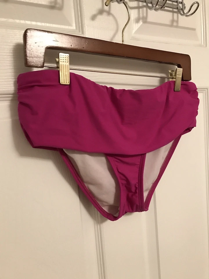 Bambú Bikini Parte Inferior Rosa Mujer’s Grande Foto 2 de 4