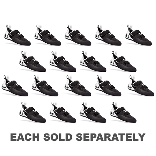 Men's Momentum Climbing Shoes Light Flexible Comfortable Soft Flex White/Black
