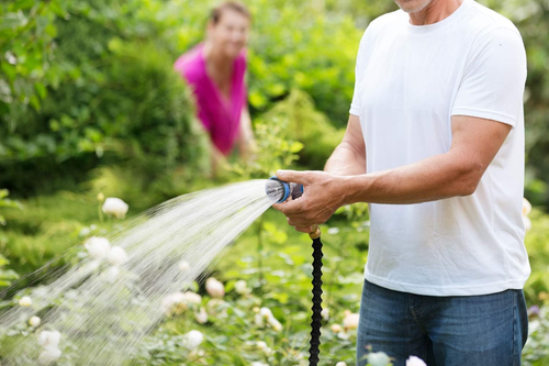 Garden Hose Nozzle Sprayer Heavy Duty - Features 10 Spray Patterns, THUMB CONTRO - Picture 6 of 12