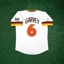 Steve Garvey 1984 San Diego Padres Home Cooperstown Throwback Men's Jersey