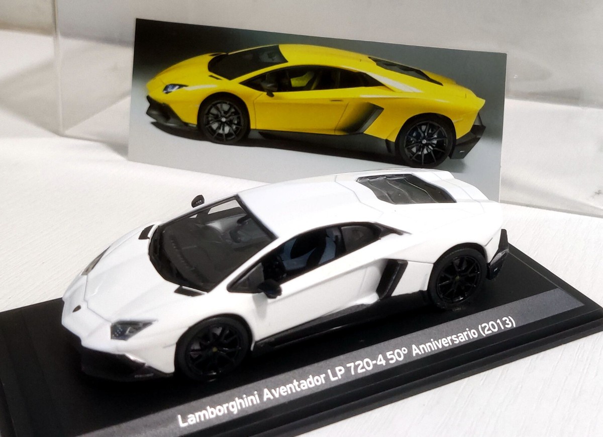 1/43 Lamborghini Aventador LP 720-4 50Anniversario 2013 White | eBay