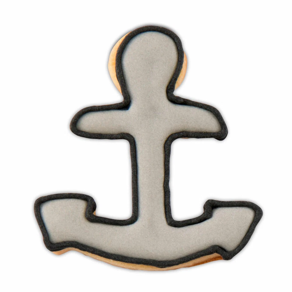 Städter Ausstecher Anker Ausstechform Plätzchenform Keks Form Edelstahl 5.5 cm - Bild 3 von 4