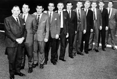 Celtic FC backroom staff Jimmy McGrory PRO and former manager - 1969 Old Photo
