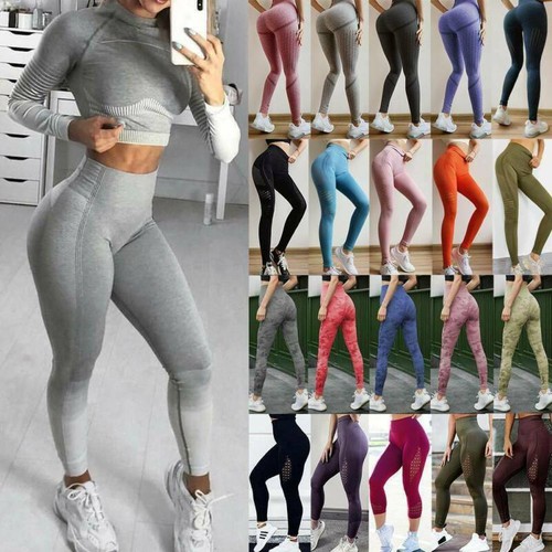 Women Seamless Leggings Gym High Waist 