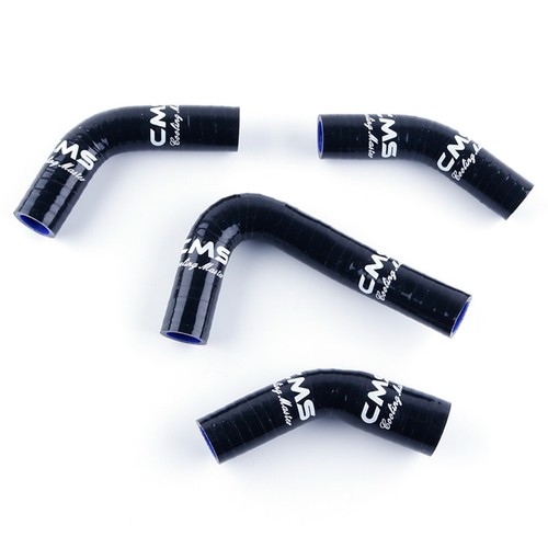 Black for Yamaha RD350 RD250 LMC LC 4L1 4L0 YPVS Silicone Radiator Coolant Hose - Picture 4 of 9