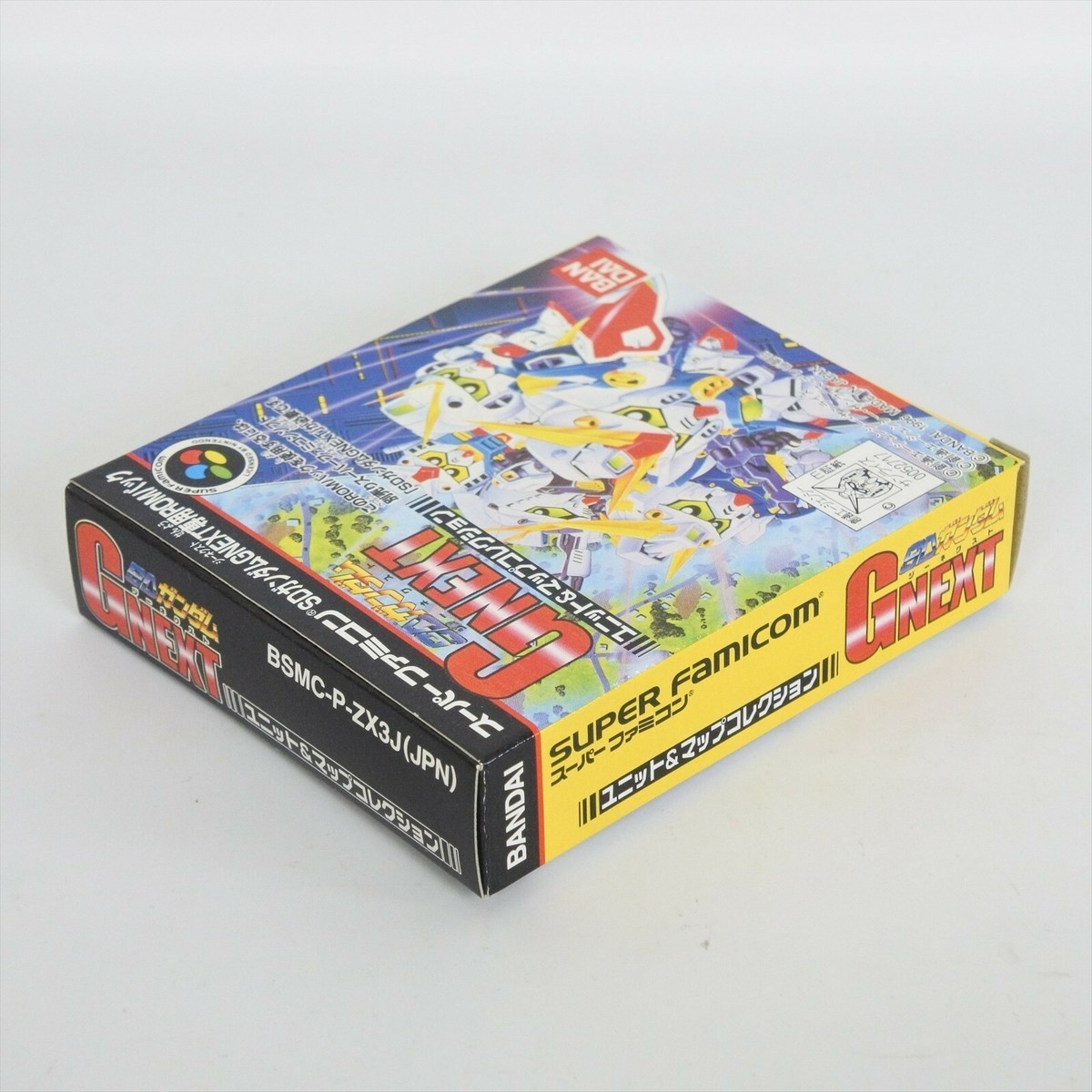 Super Famicom SD GUNDAM GNEXT G Next Unit Map Collection Unused
