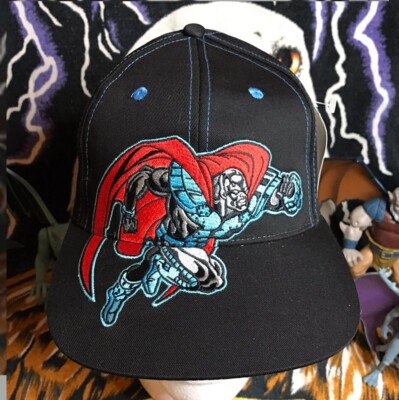 1996 vintage DC Steel Snapback Six Flags sample hat