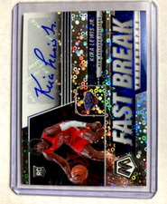 2020-21 Panini Mosaic- Kira Lewis Jr Fast Break Rookie Rc Auto Sp