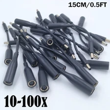 10-100PCS Power Charger Converter Adapter Cable For DELL 7.4mm To 4.5mm Lot