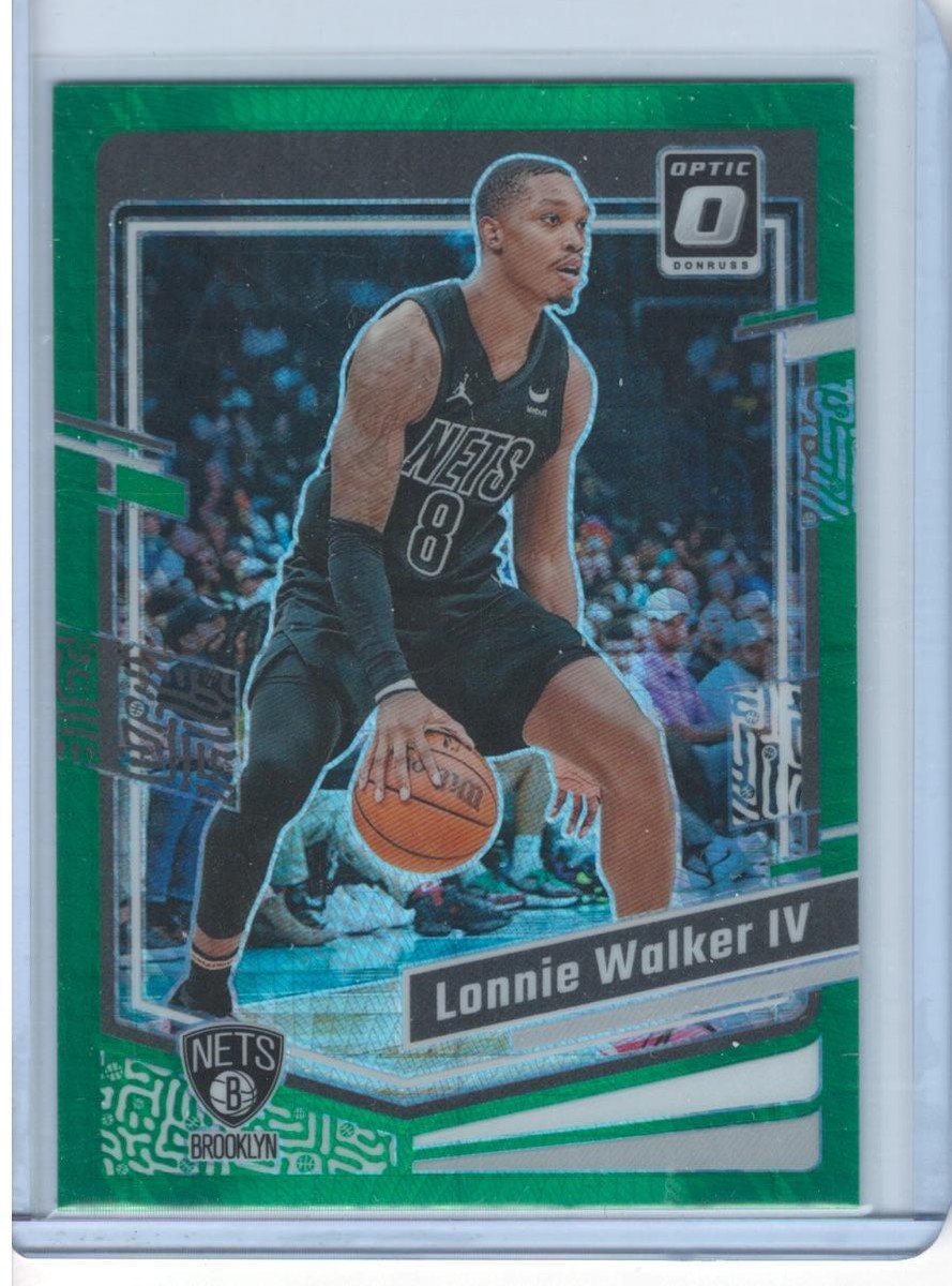 Lonnie Walker IV Flawless 10シリ RPA Lonnie Walker IV 2023-24 Donruss Optic #107 Hyper Green
