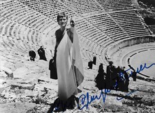 Christopher Plummer "König Ödipus" Autogramm signed 18x24 cm Bild s/w