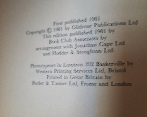 Licence Renewed James Bond By Gardener 1981 - Picture 6 of 7