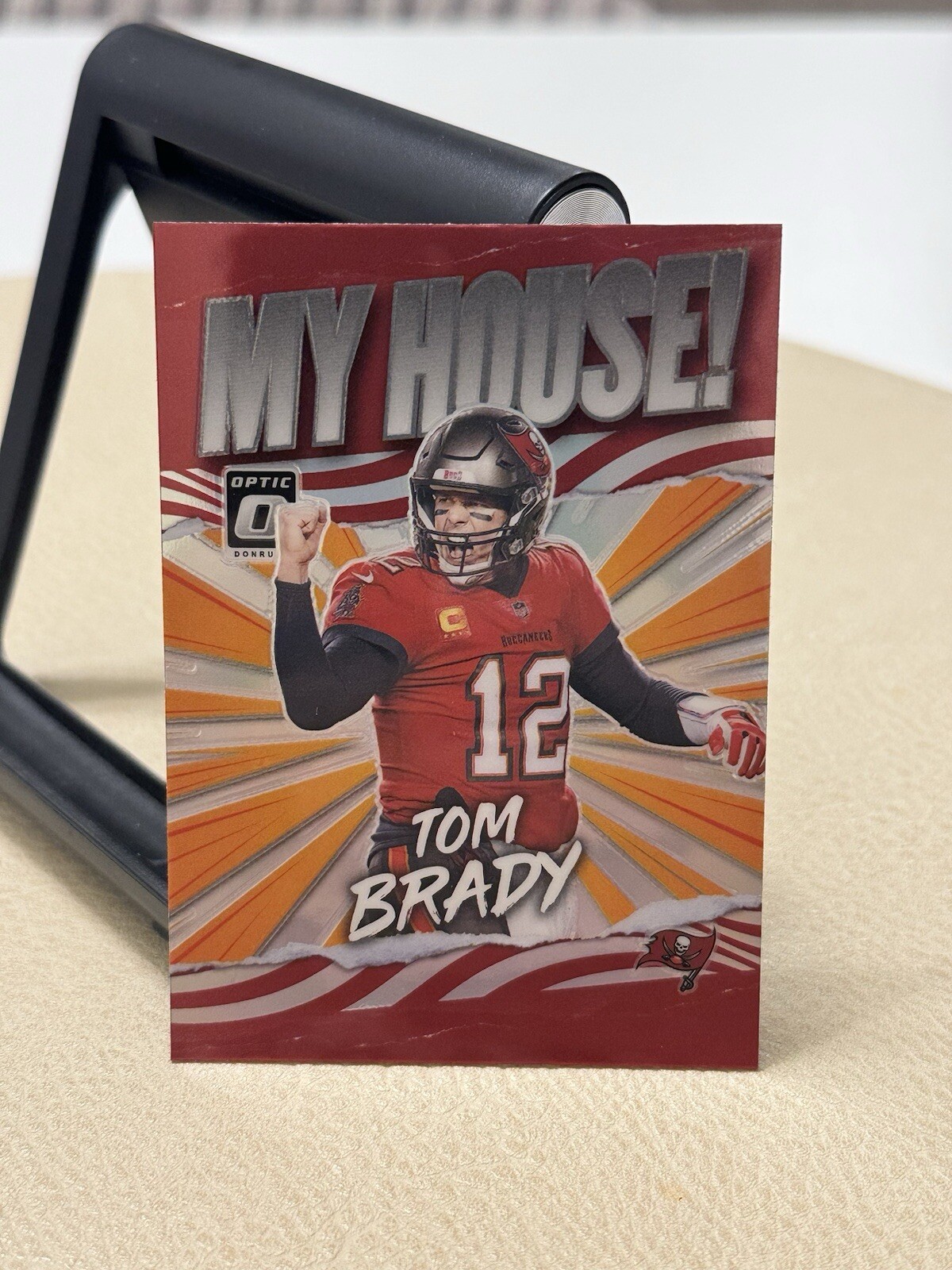 Tom Brady 2021 Panini Donruss Optic My House Silver Prizm Tampa Bay Buccaneers