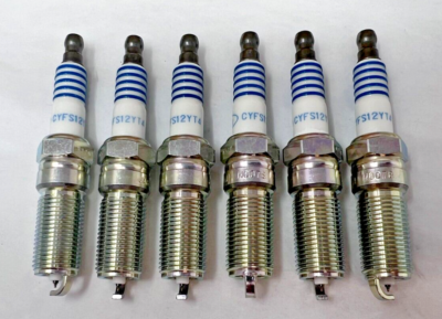 #ad Set of 6 Genuine OEM Motorcraft CYFS12YT4 Spark Plugs SP580 SP580X $43.99