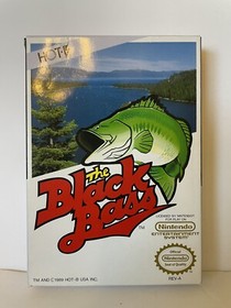 Black Bass complete box NINTENDO NES NO GAME with Booklet