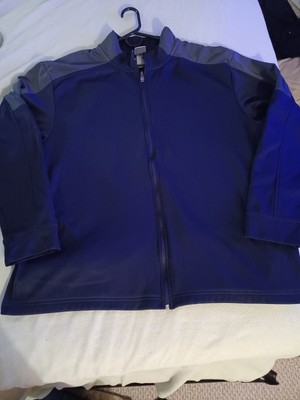Champion Jacket Mens Medium Blue Full 