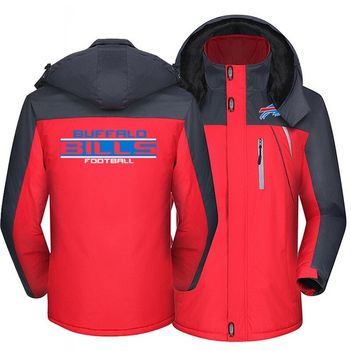 Buffalo Bills Fans Hooded Zip Thicken 