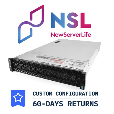 DELL PowerEdge R730XD 26 Bay 2x E5-2698v3 2.3GHz =32 Cores 32GB H730 4xRJ45